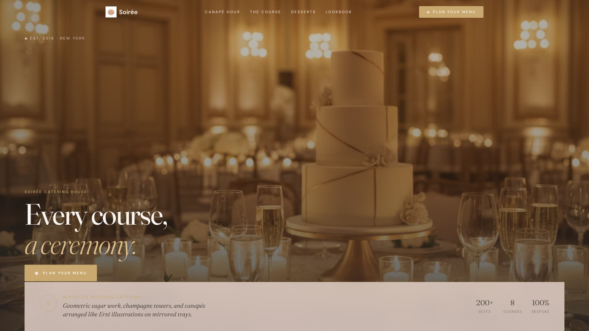 Soire - Elegant Wedding Landing Page Template