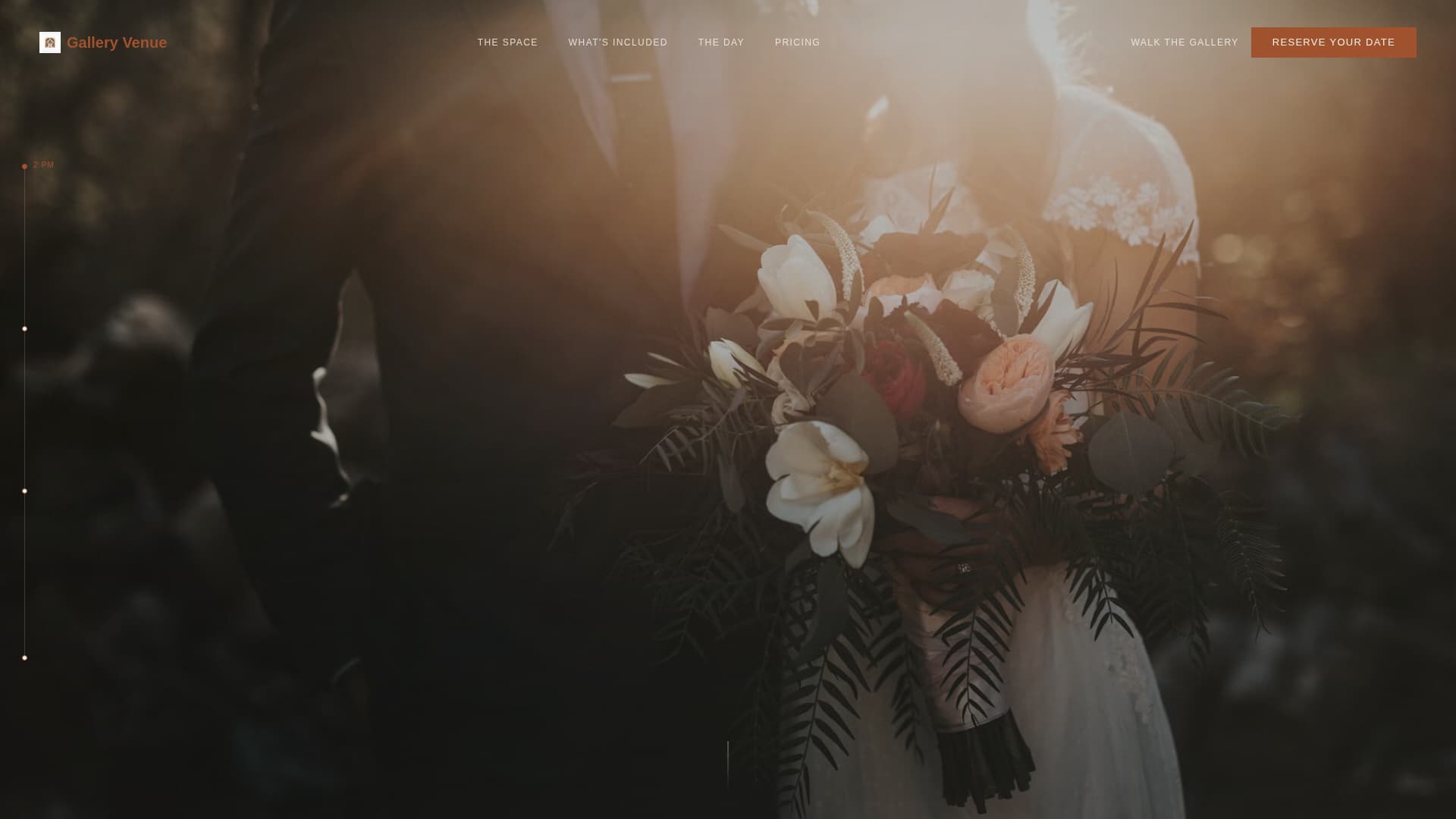 Gallery - Breathtaking Wedding Landing Page Template