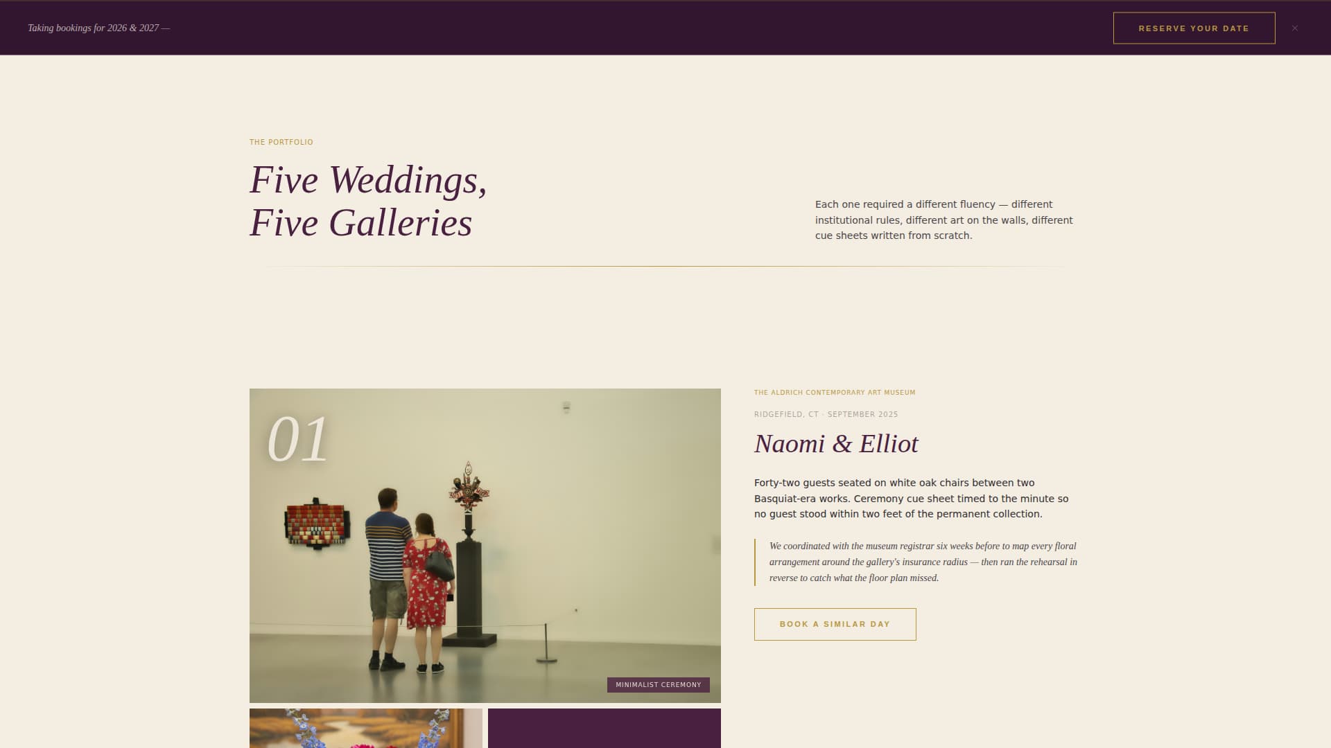 Curate - Heritage Coordinator Landing Page Template