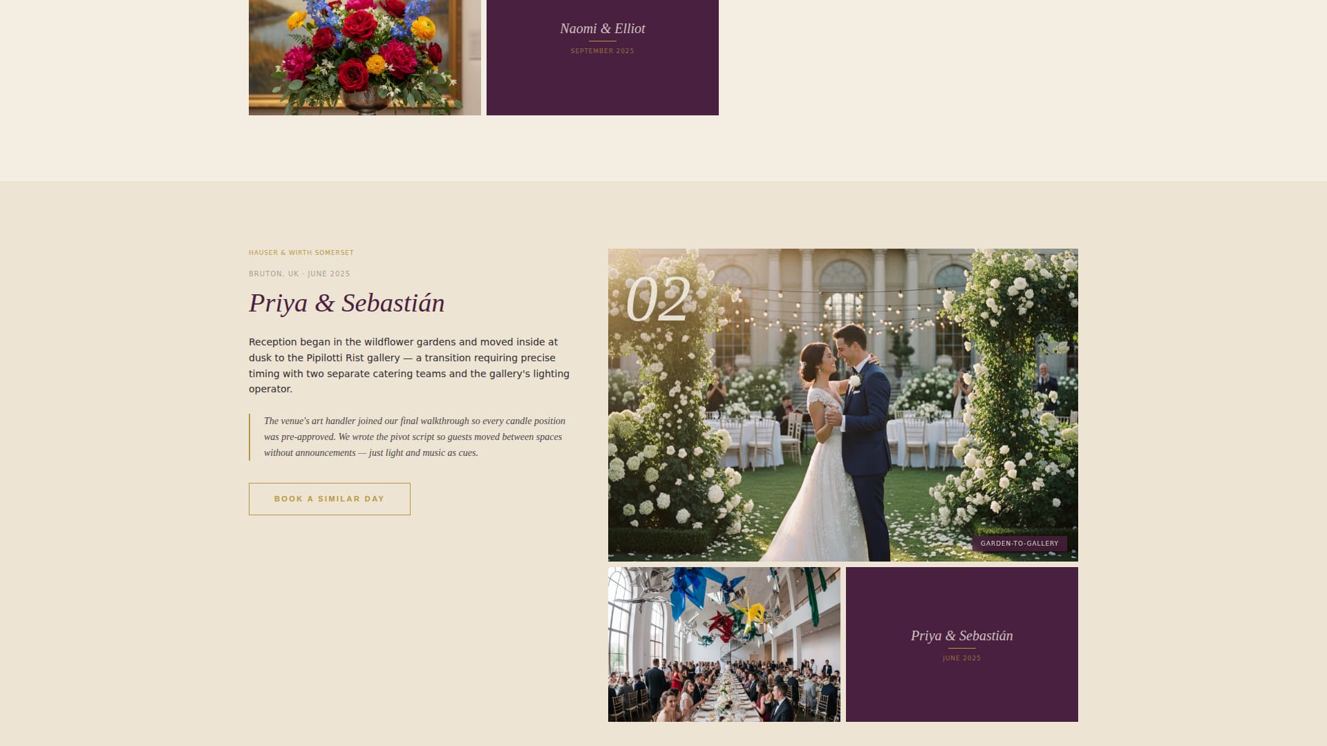 Curate - Heritage Coordinator Landing Page Template