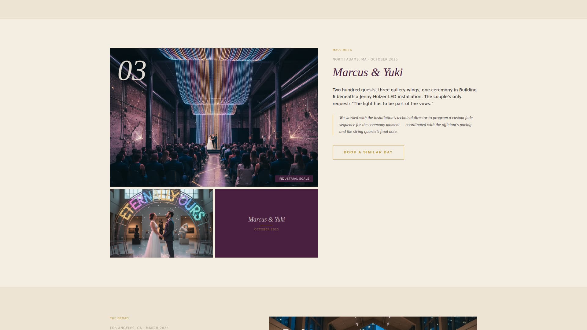 Curate - Heritage Coordinator Landing Page Template