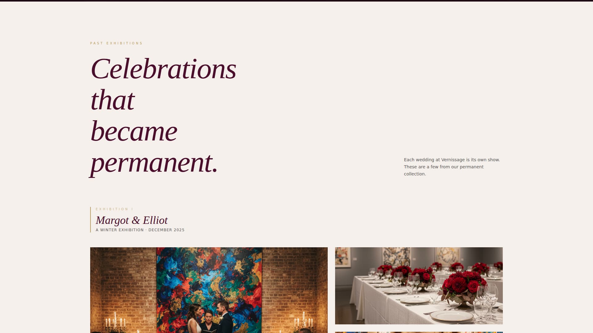 Art - Modern Gallery Landing Page Template