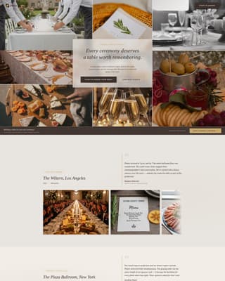 Awards Ceremony Event Professional Website Template