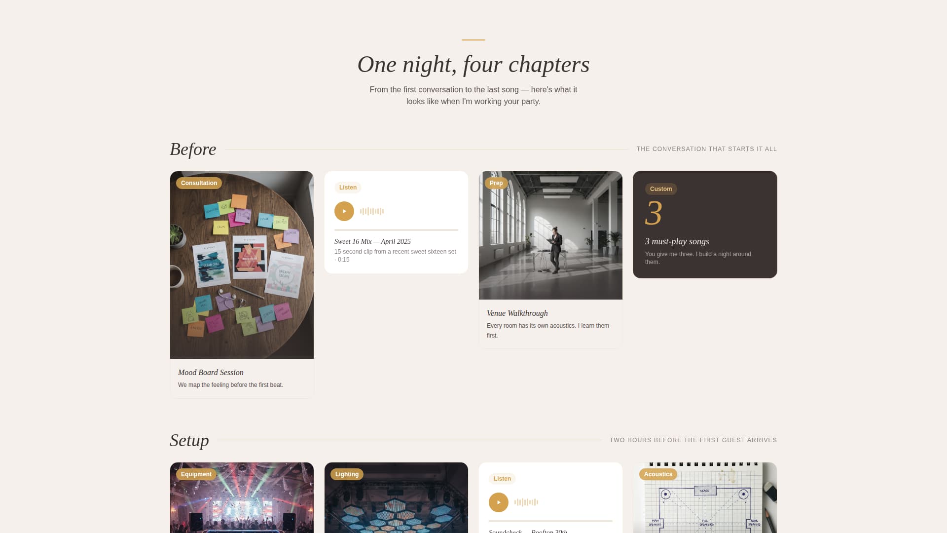 Groove - Vibrant DJ Landing Page Template