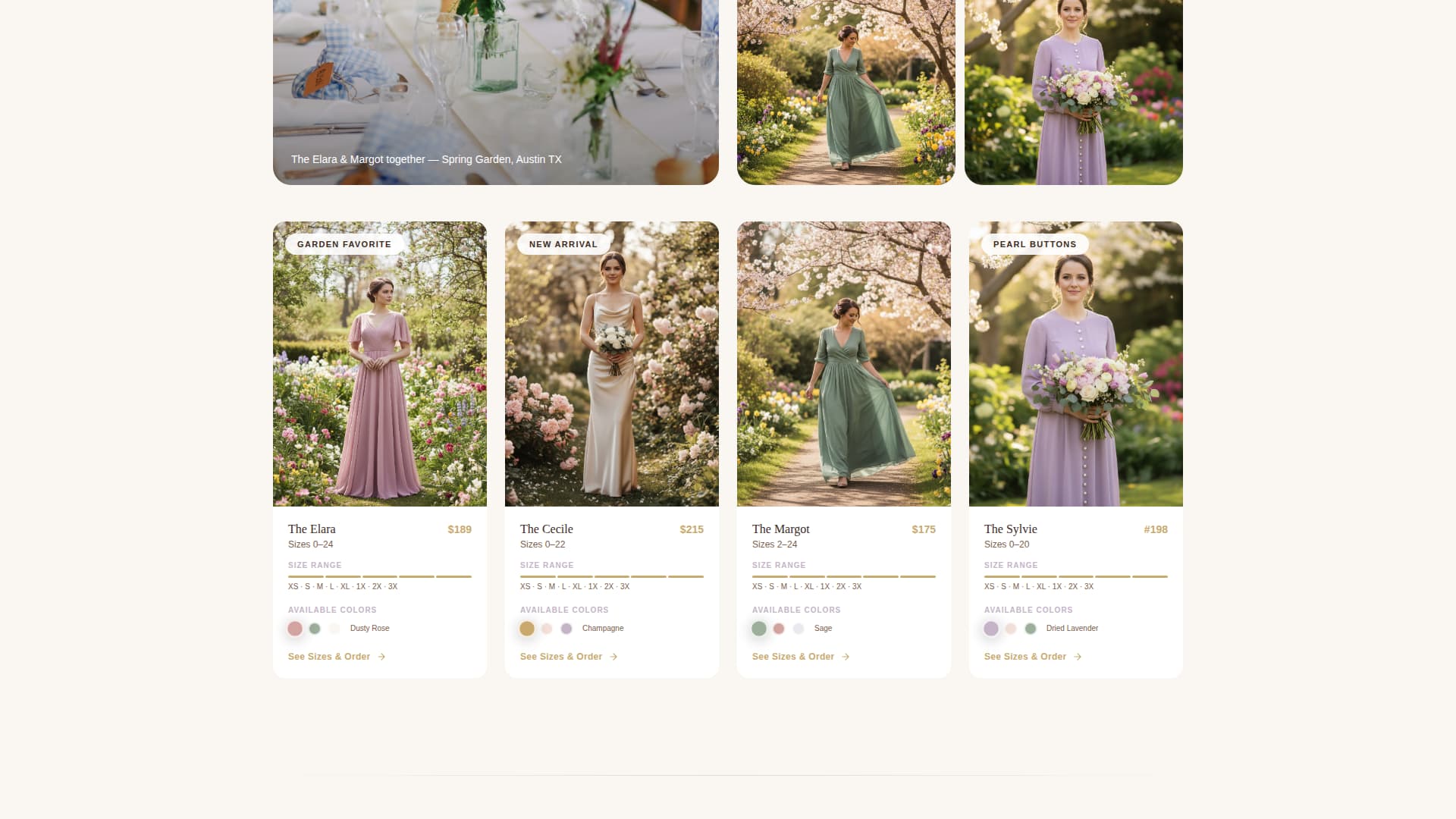Aisle - Elegant Bridesmaid Landing Page Template