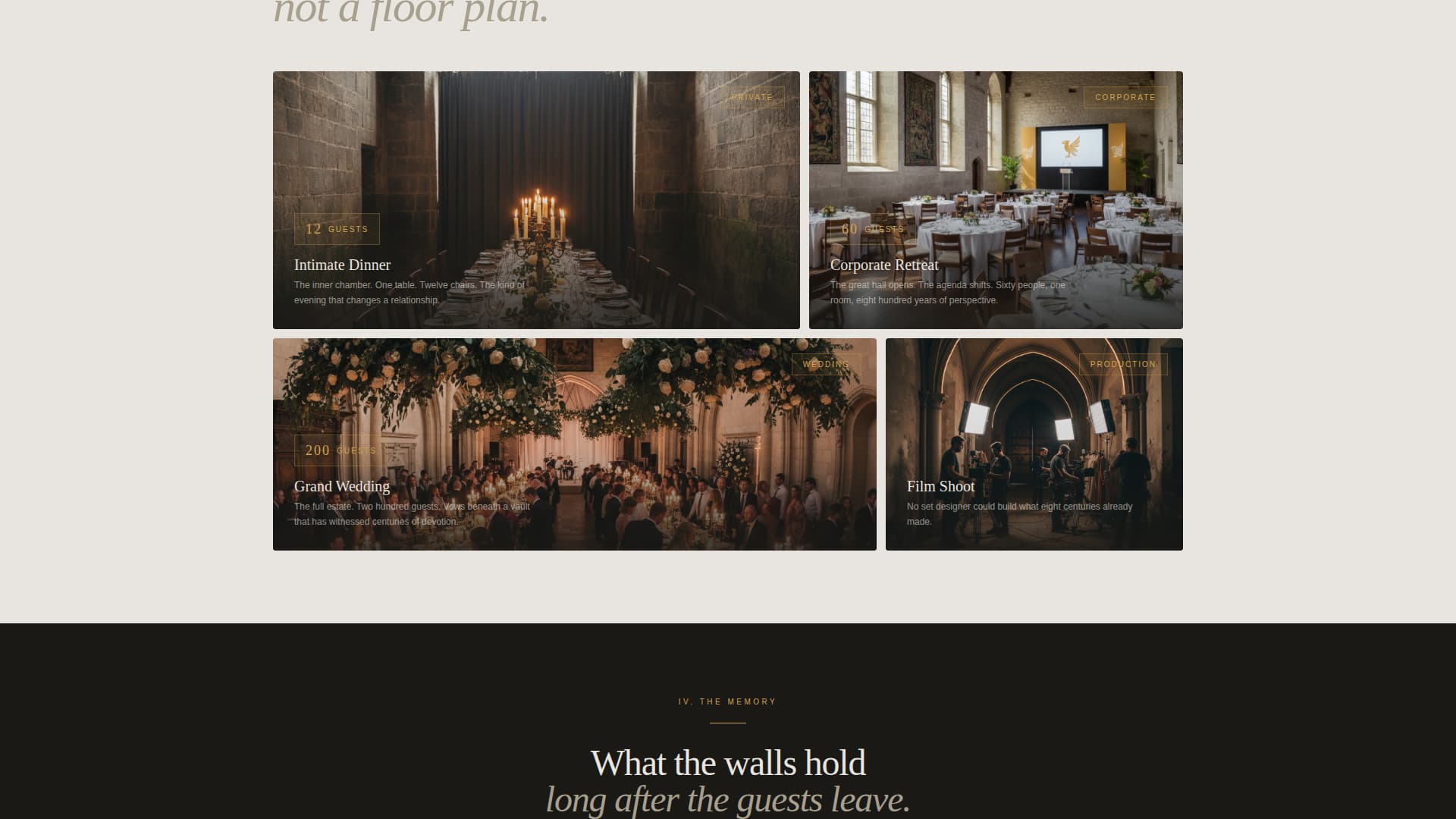 Rampart - Enchanting Castlevenue Landing Page Template