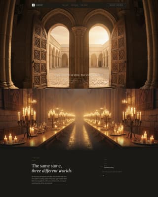 Rampart - Enchanting Castlevenue Landing Page Template