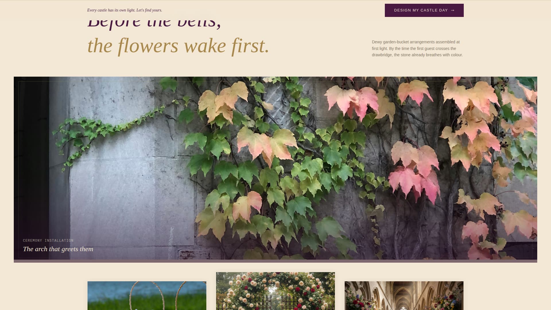 Bloom - Enchanting Florist Landing Page Template