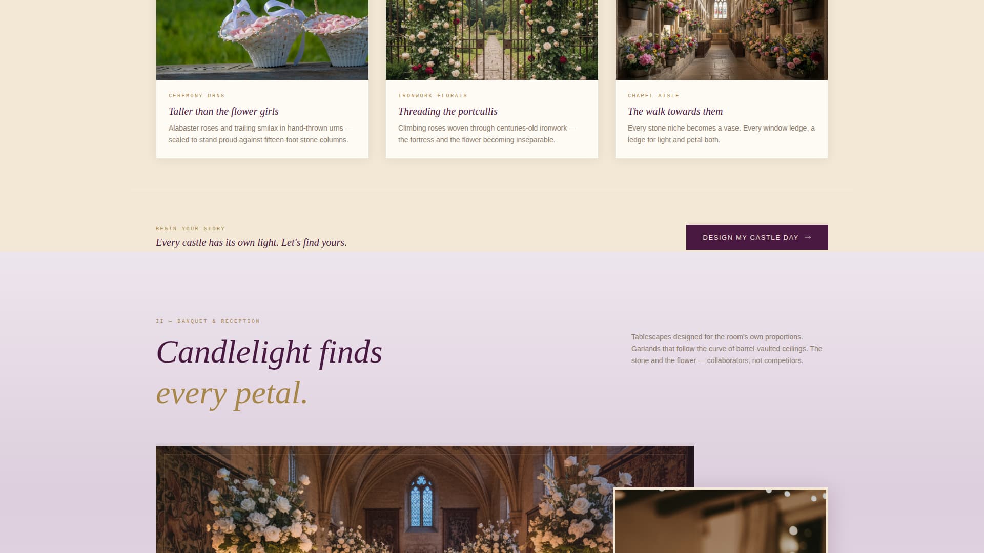 Bloom - Enchanting Florist Landing Page Template