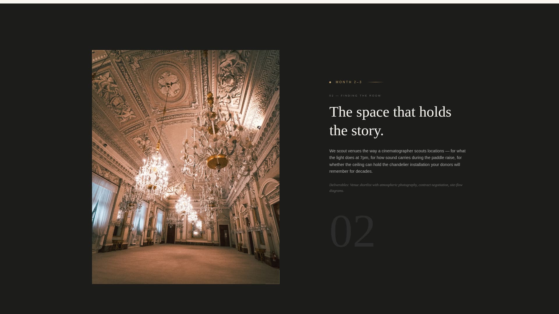 Gala - Elegant Fundraising Landing Page Template