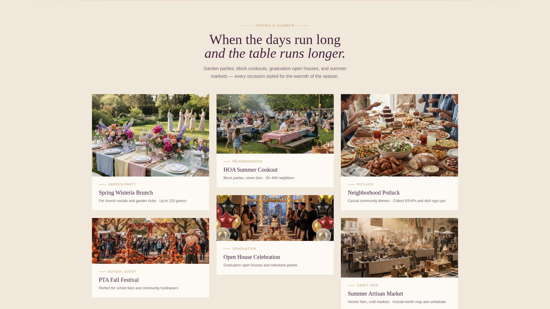 Gather - Artisan Community Landing Page Template