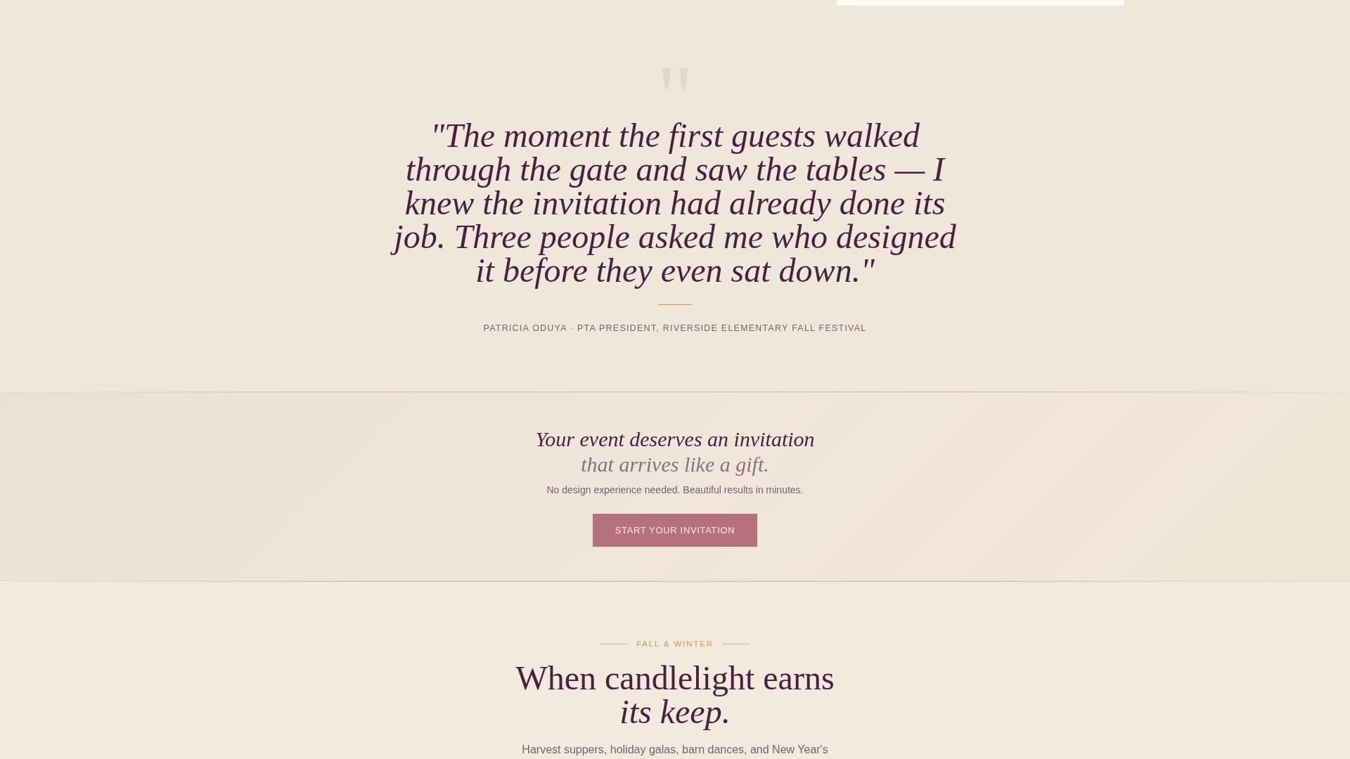 Gather - Artisan Community Landing Page Template