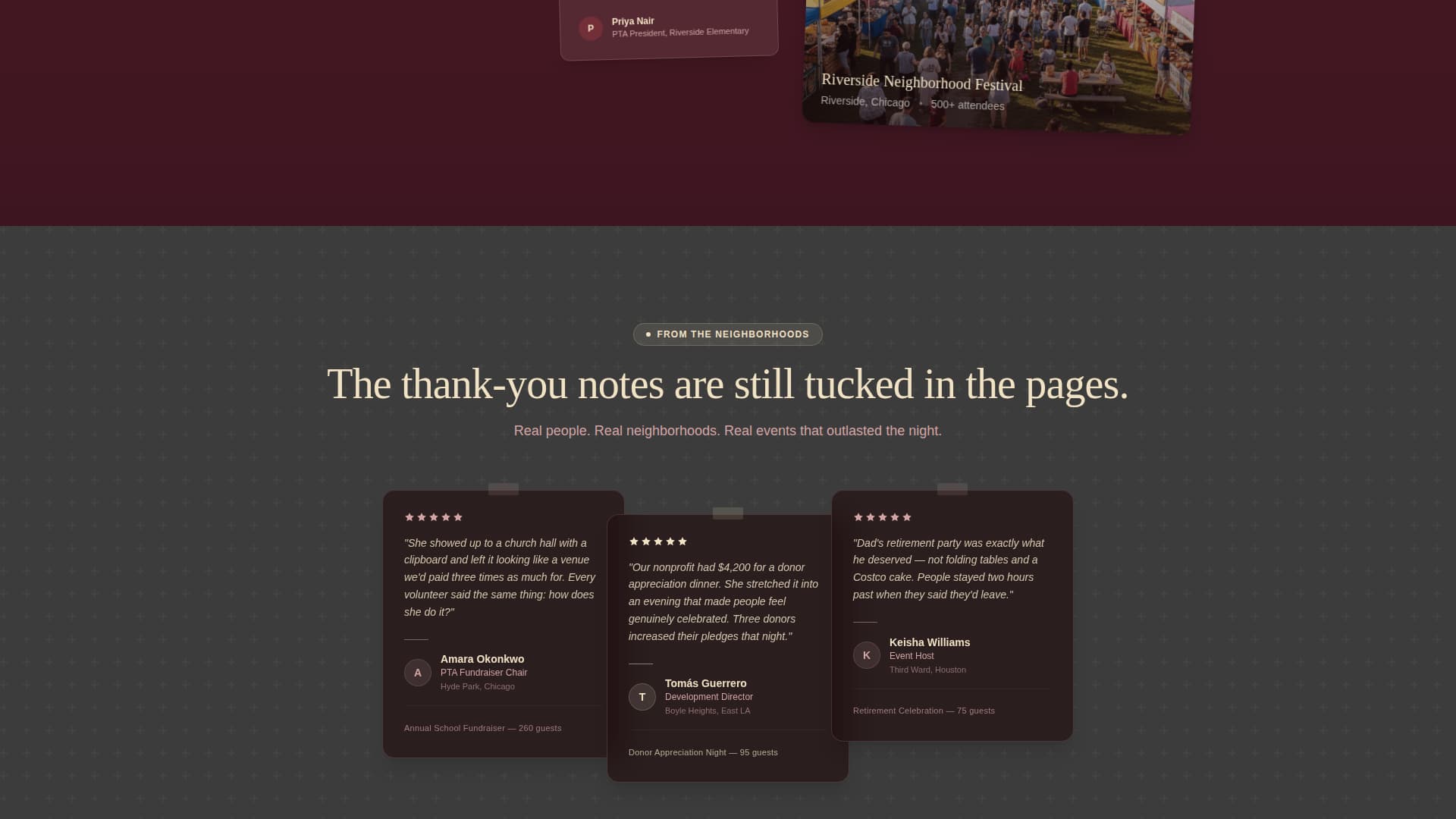 Gather - Vibrant Community Landing Page Template