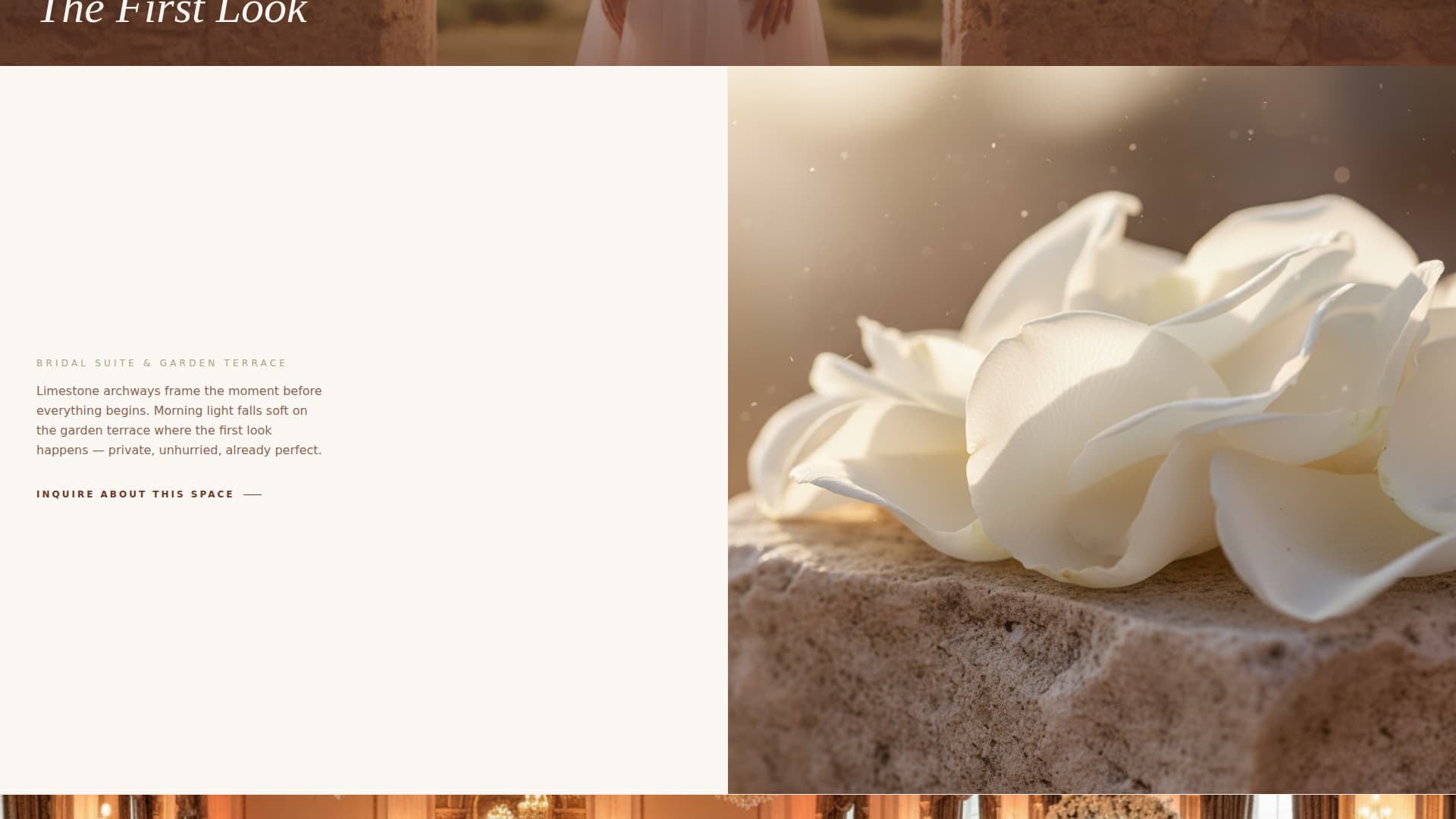 Fairway - Elegant Venue Landing Page Template