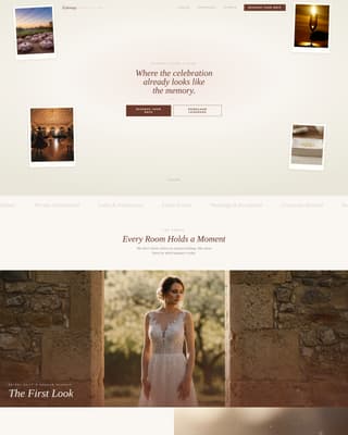 Fairway - Elegant Venue Landing Page Template