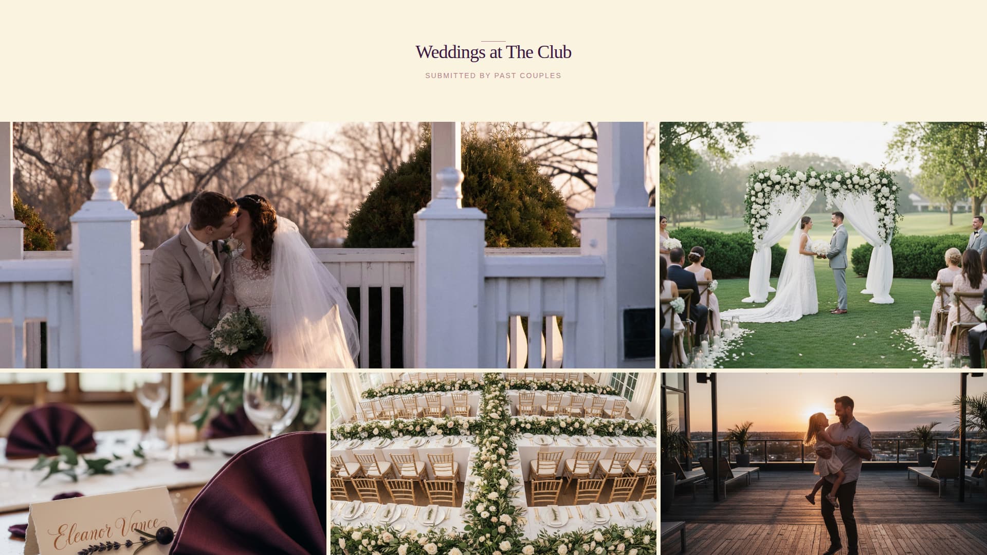 Vows - Elegant Weddingvenue Landing Page Template