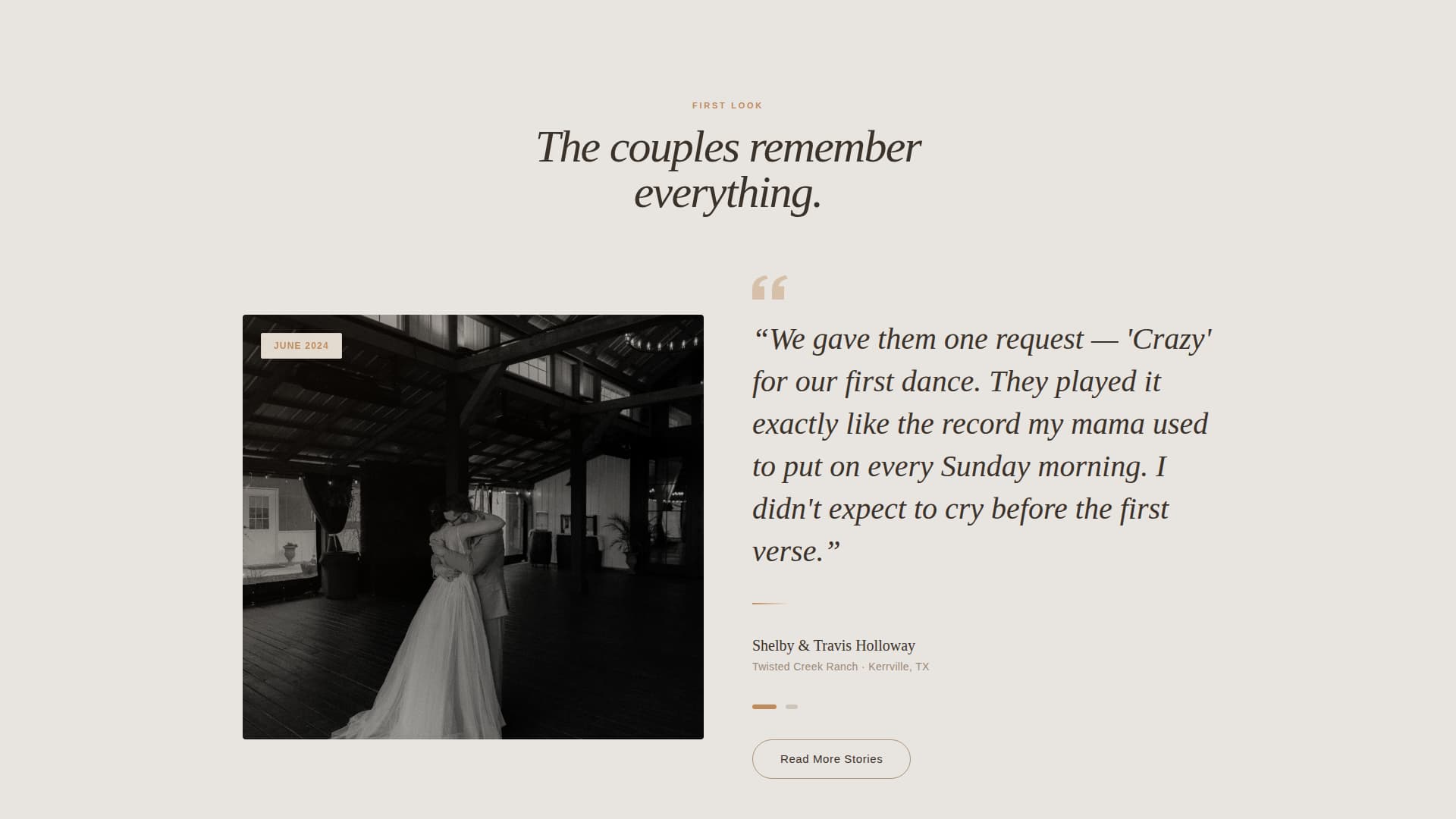 Hoedown - Rustic Wedding Landing Page Template
