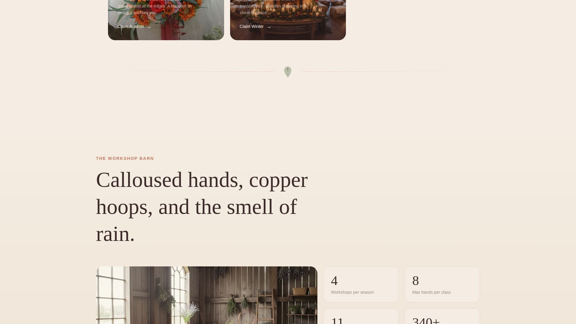 Blossom — Premium Floral Design Landing Page Template