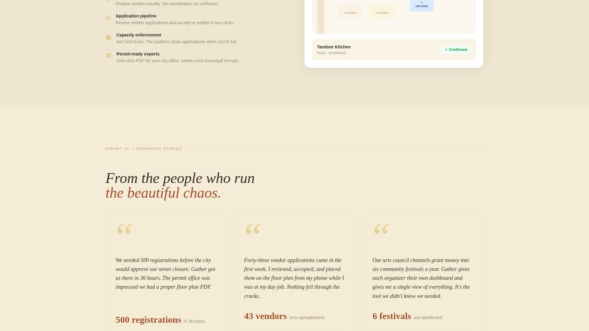 Merrymaking — Festival Celebration Landing Page Template