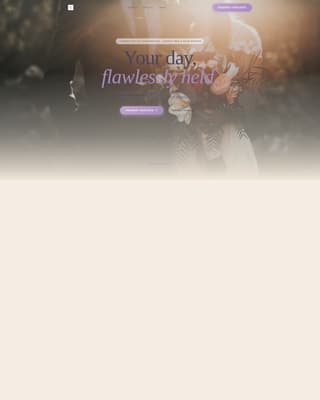Vow - Elegant Coordinator Landing Page Template
