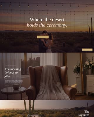Wedding Venue Premium Professional Website Template