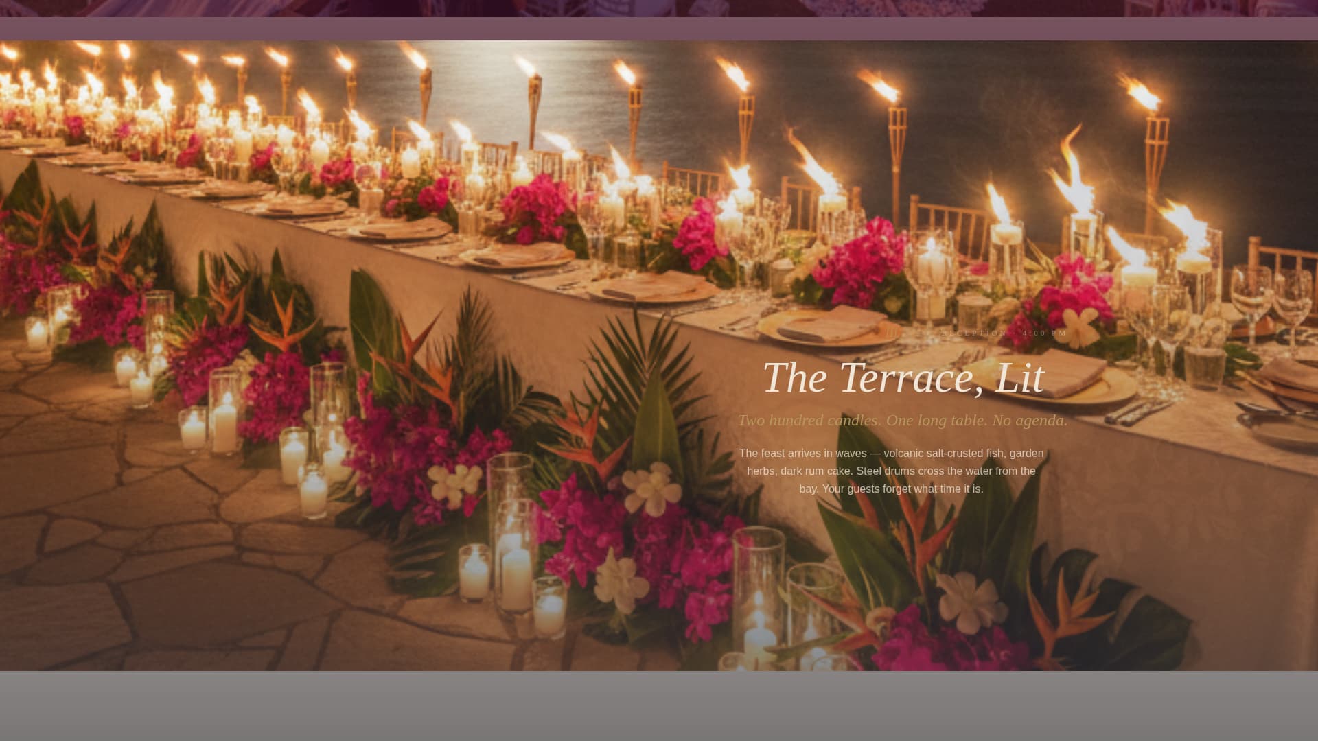 Vows - Enchanting Destination Landing Page Template