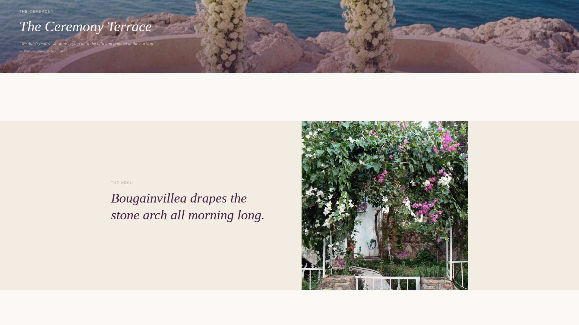 Vow - Breathtaking Weddingvenue Landing Page Template