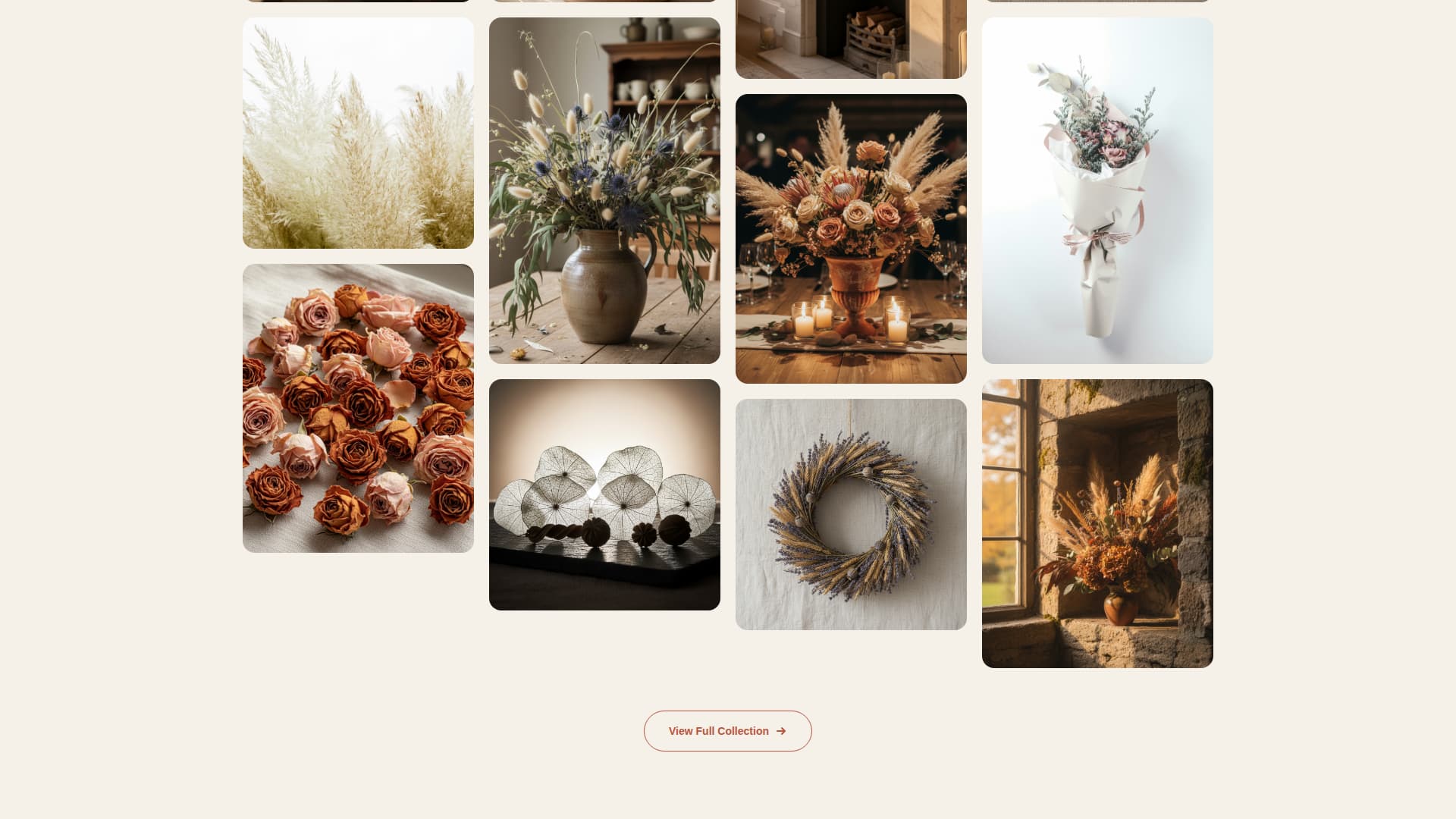 Bloom - Timeless Florist Landing Page Template