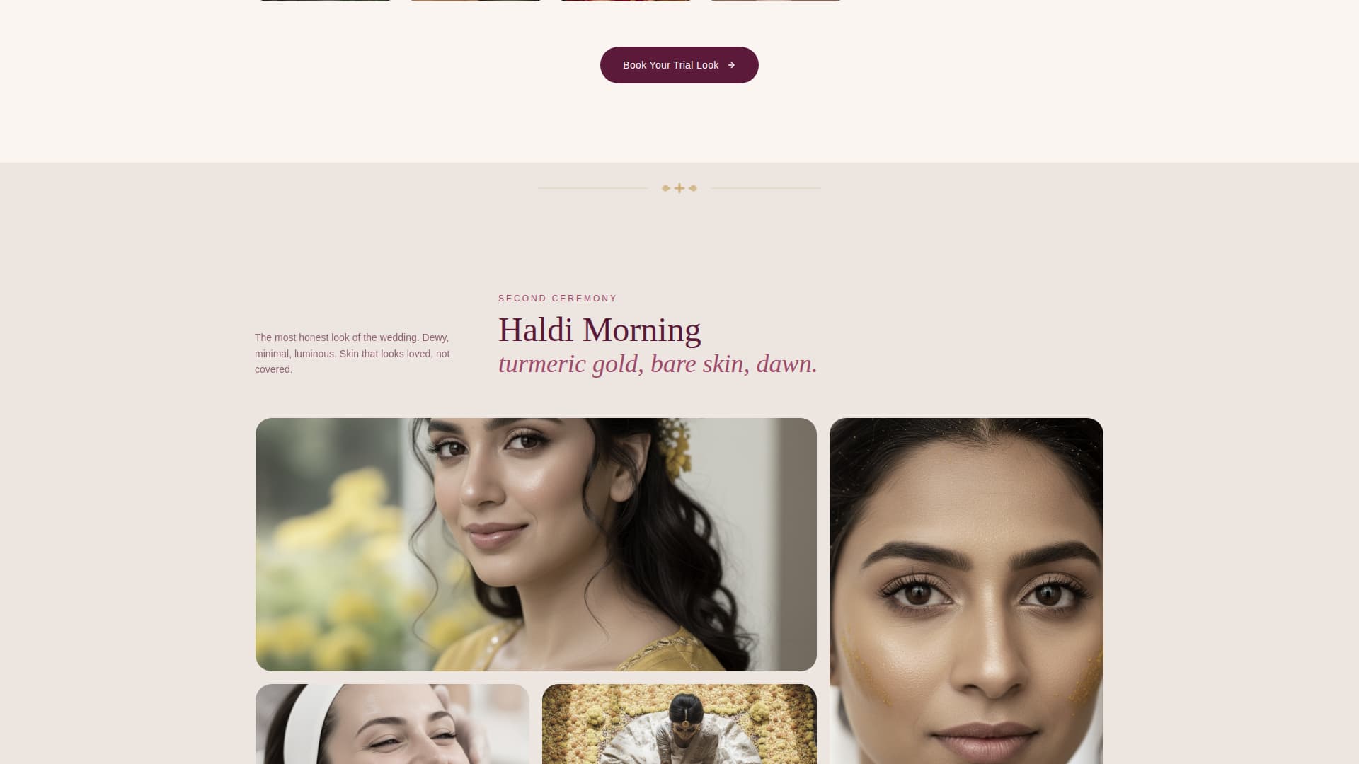Dulhan - Elegant Bridal Landing Page Template