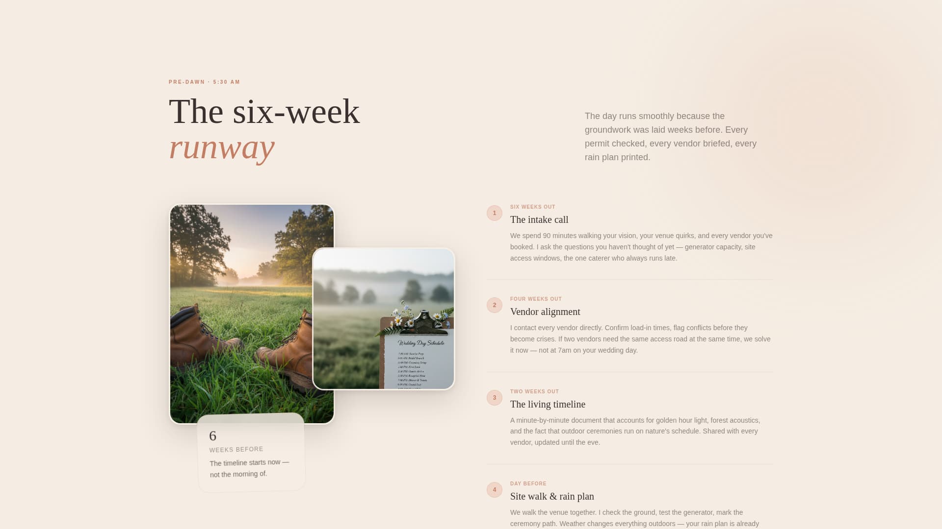Canopy - Artisan Coordinator Landing Page Template