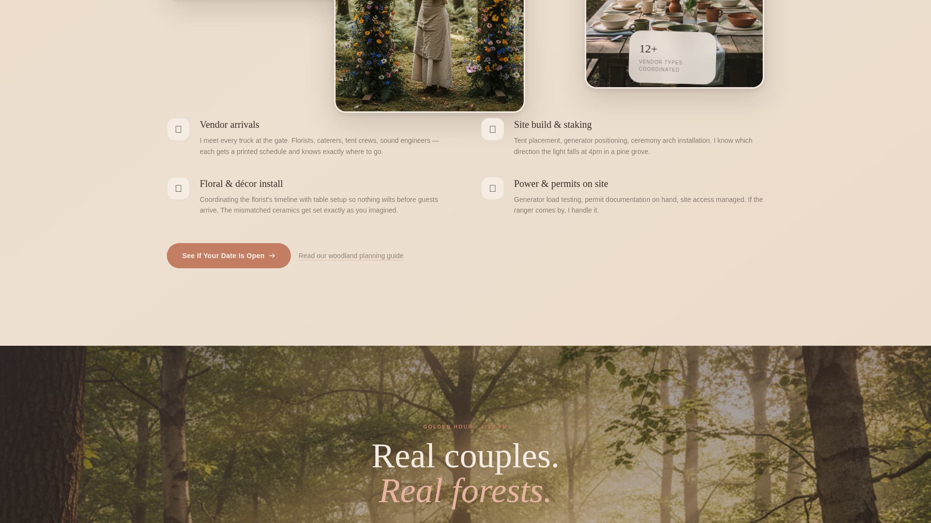 Canopy - Artisan Coordinator Landing Page Template