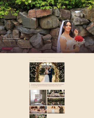 Wedding Venue Reviews Website Template
