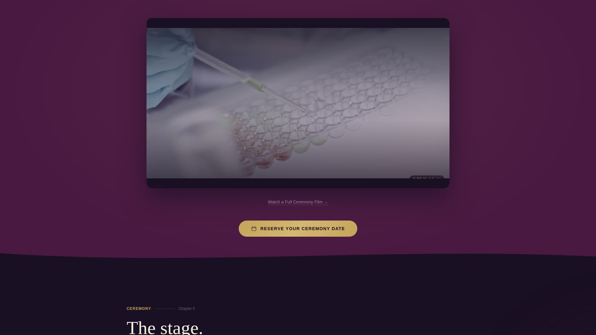 Tassel - Cinematic Graduation Landing Page Template