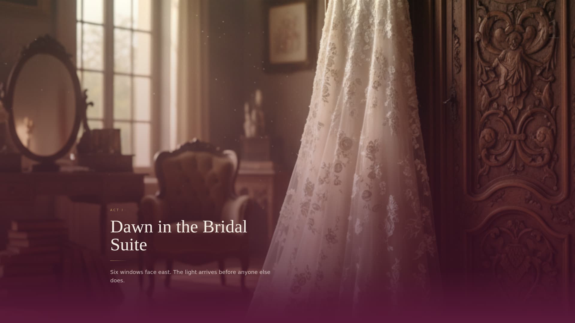 Vow - Enchanting Venue Landing Page Template