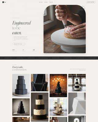 Industrial Chic Wedding Professional Website Template