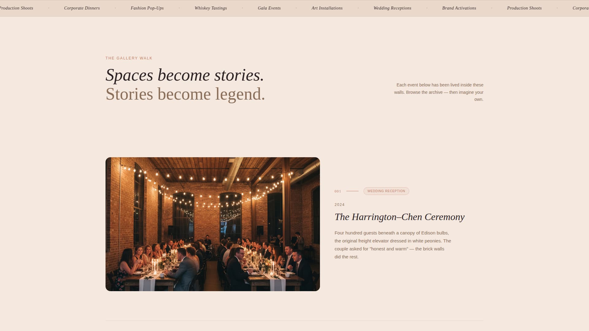 Loft - Timeless Industrial Landing Page Template
