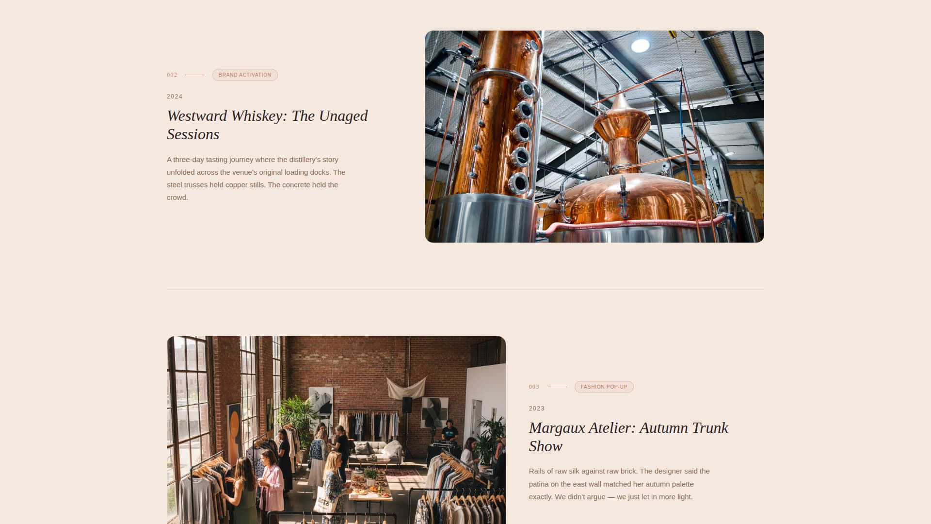 Loft - Timeless Industrial Landing Page Template