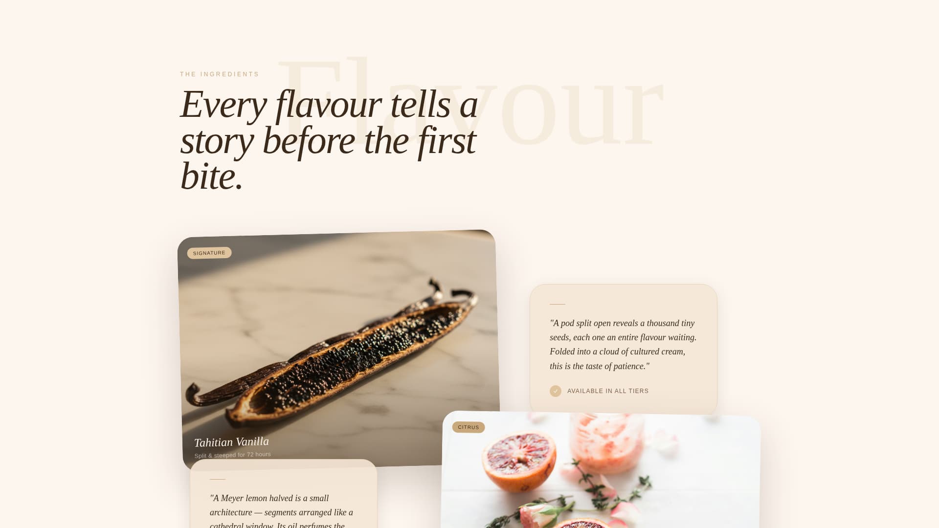 Tier - Exquisite Wedding Cake Landing Page Template