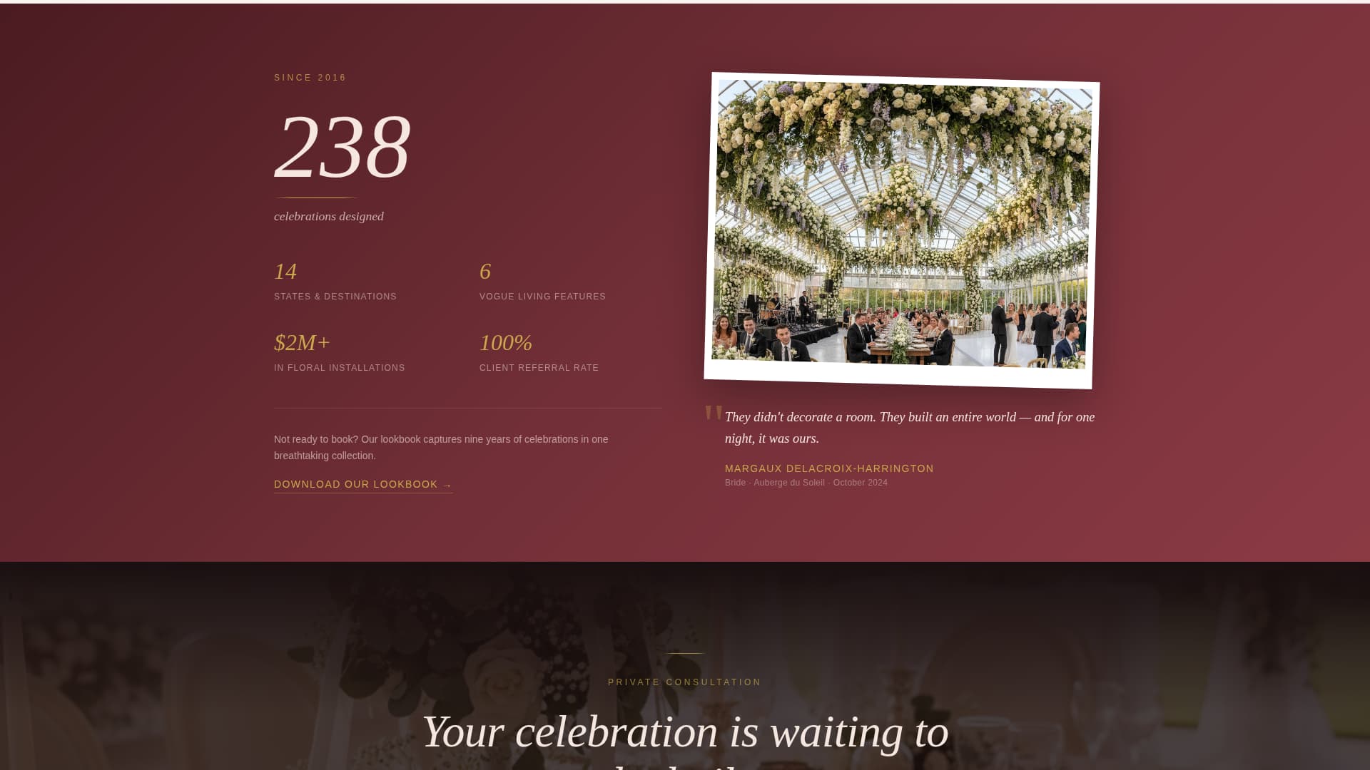 Vow - Breathtaking Wedding Landing Page Template