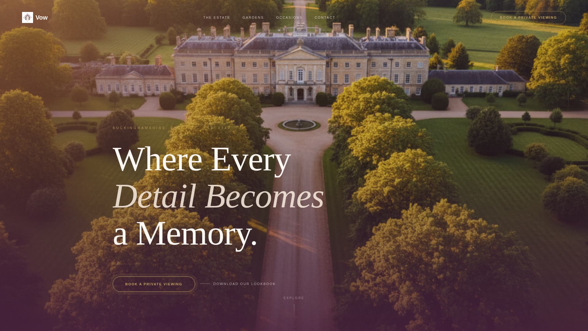 Unite — Wedding Ceremony Landing Page Template