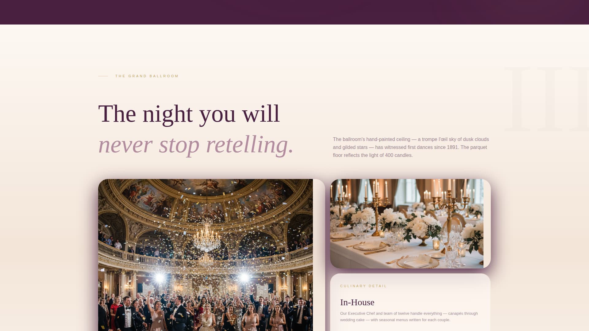 Unite — Wedding Ceremony Landing Page Template