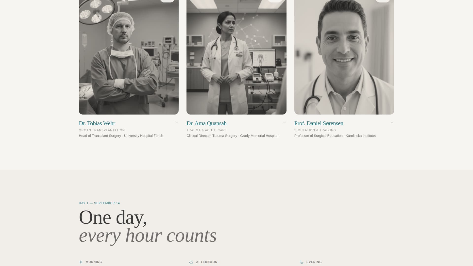Convene - Elite Medical Conference Landing Page Template