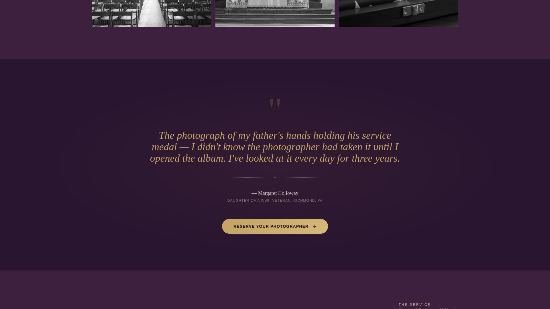 Eulogy - Timeless Memorial Landing Page Template