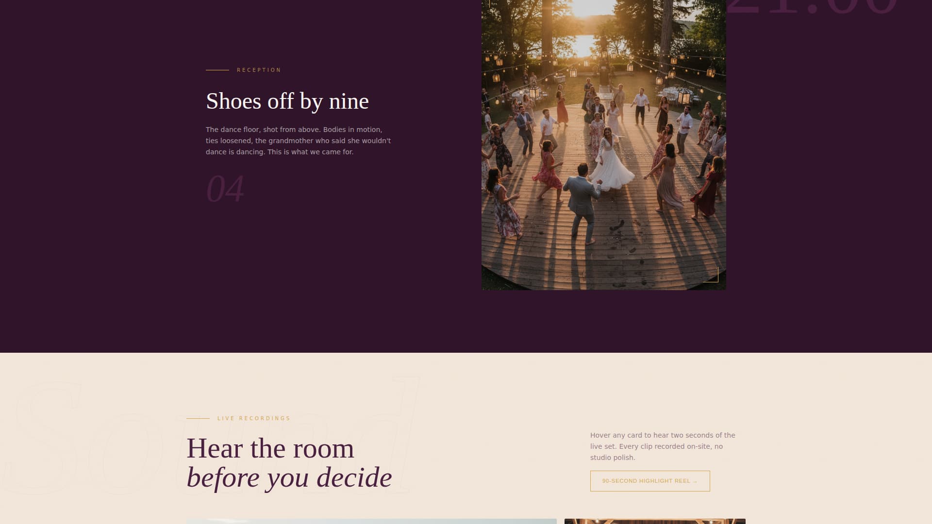 Minimalist - Modern Wedding Landing Page Template