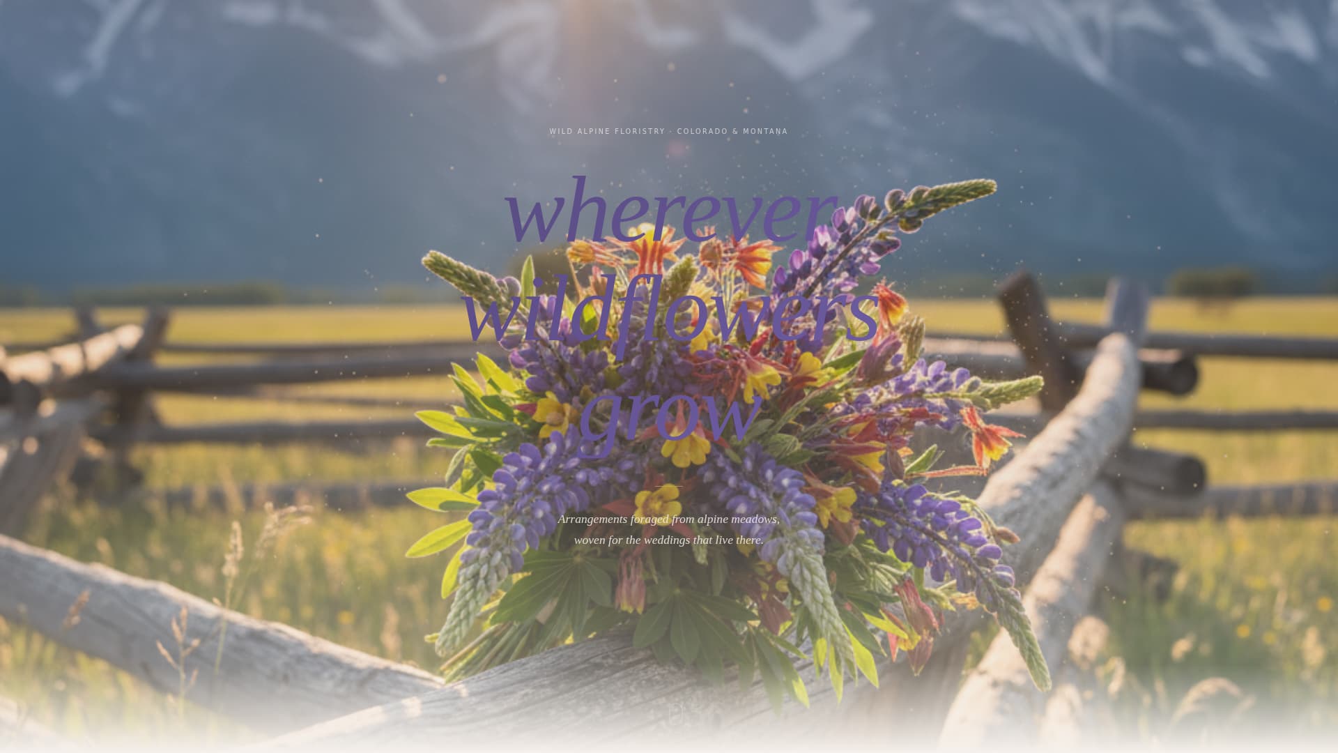 Blossom — Captivating Flower Design Landing Page Template