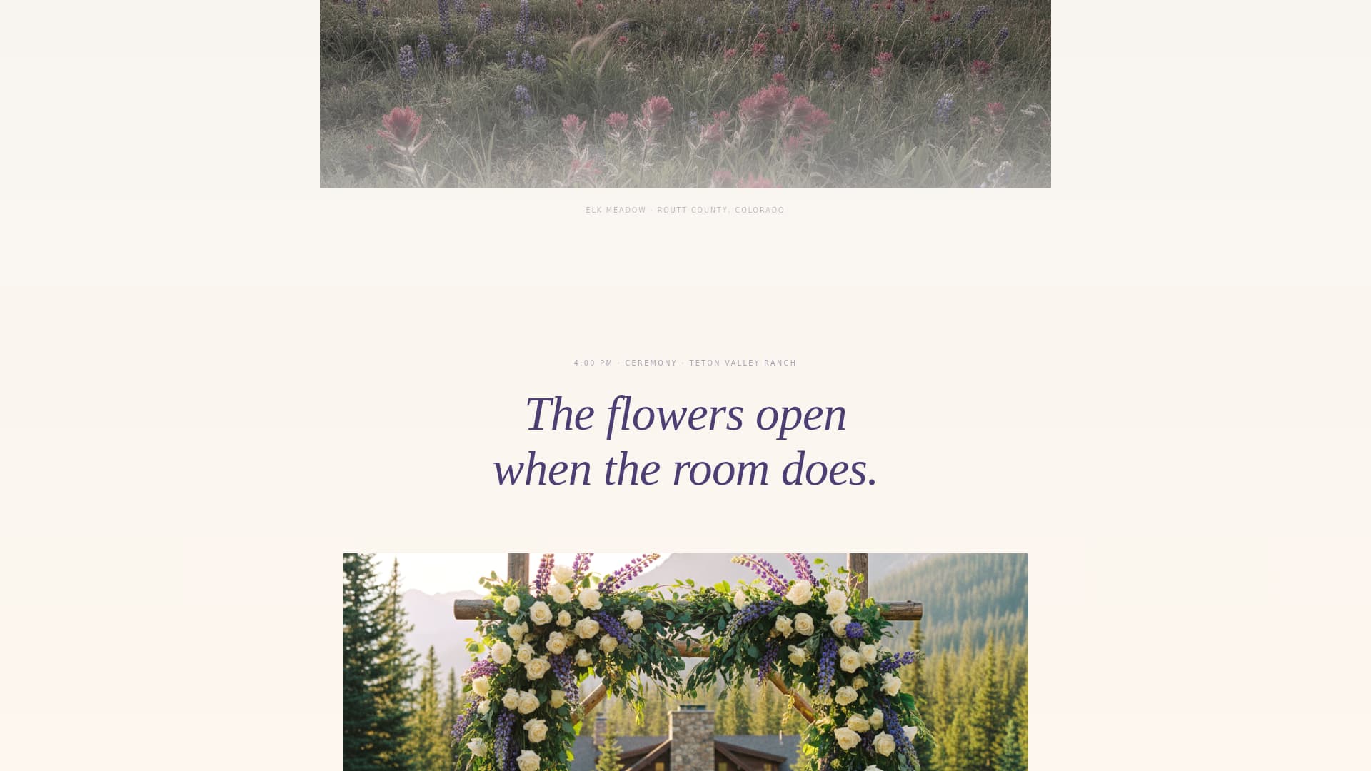 Blossom — Captivating Flower Design Landing Page Template