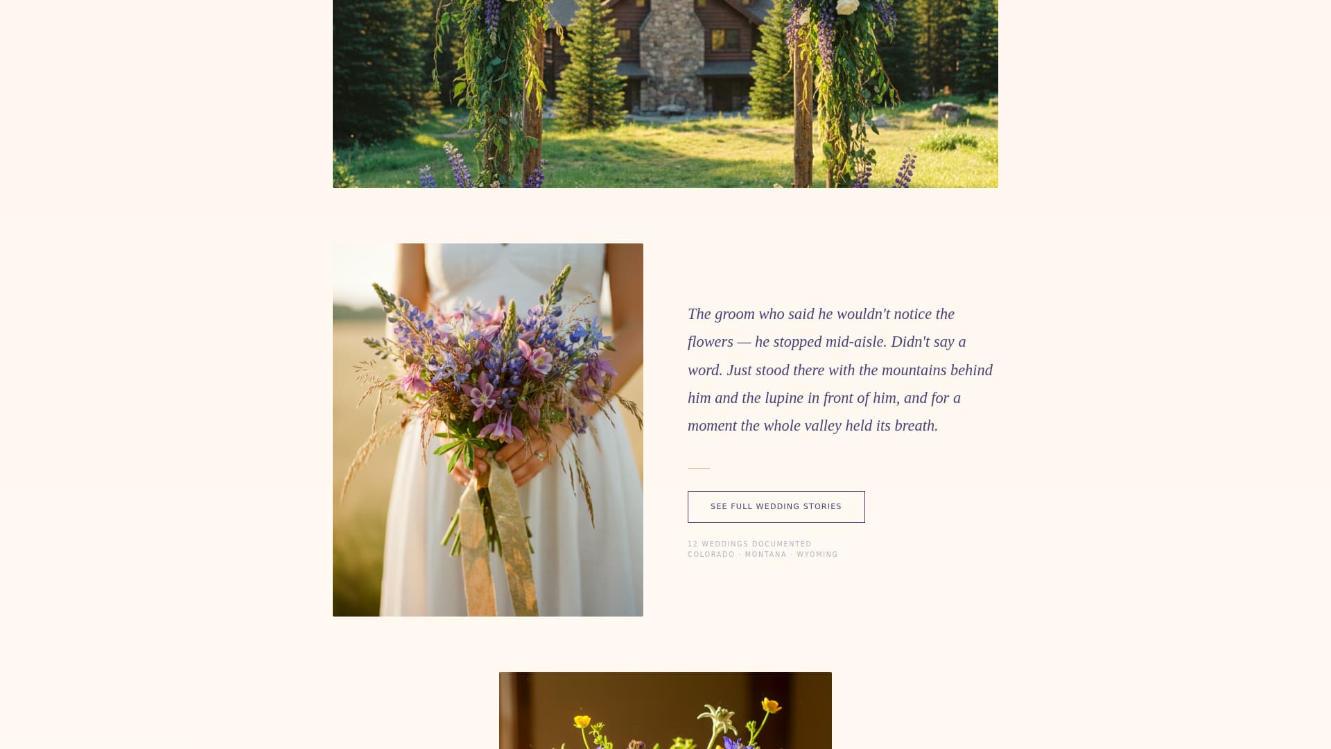 Blossom — Captivating Flower Design Landing Page Template
