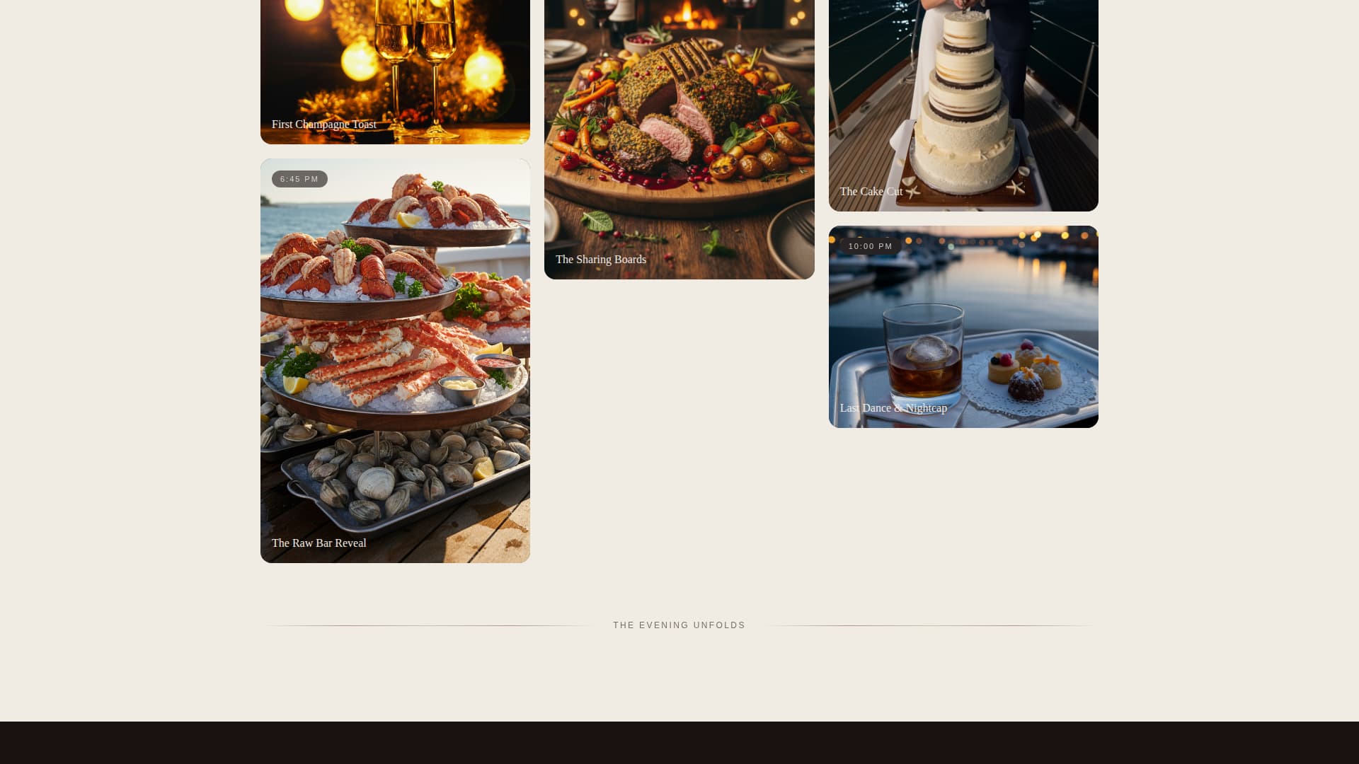 Galley - Romantic Nautical Landing Page Template