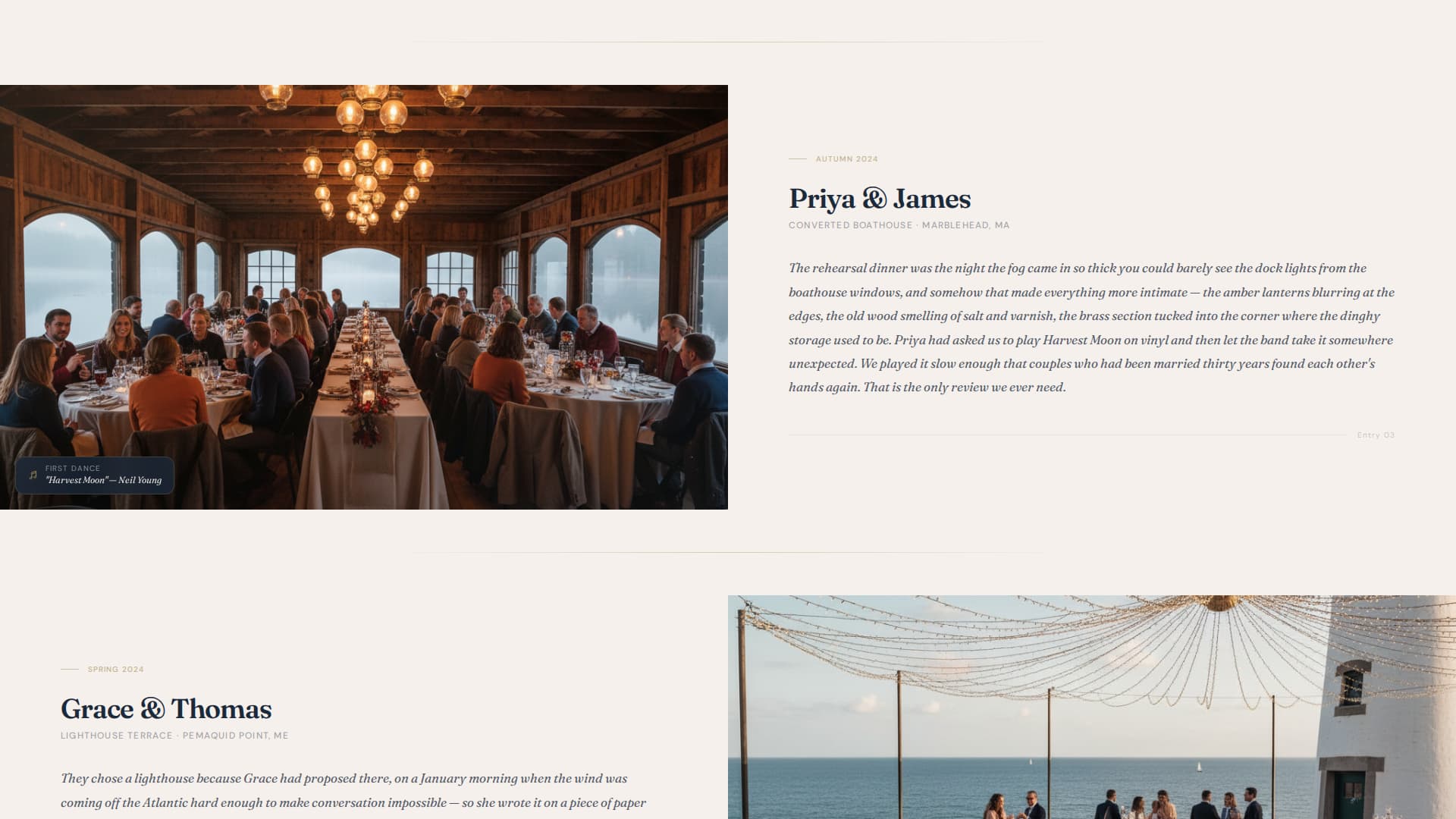 Helm - Timeless Nautical Landing Page Template