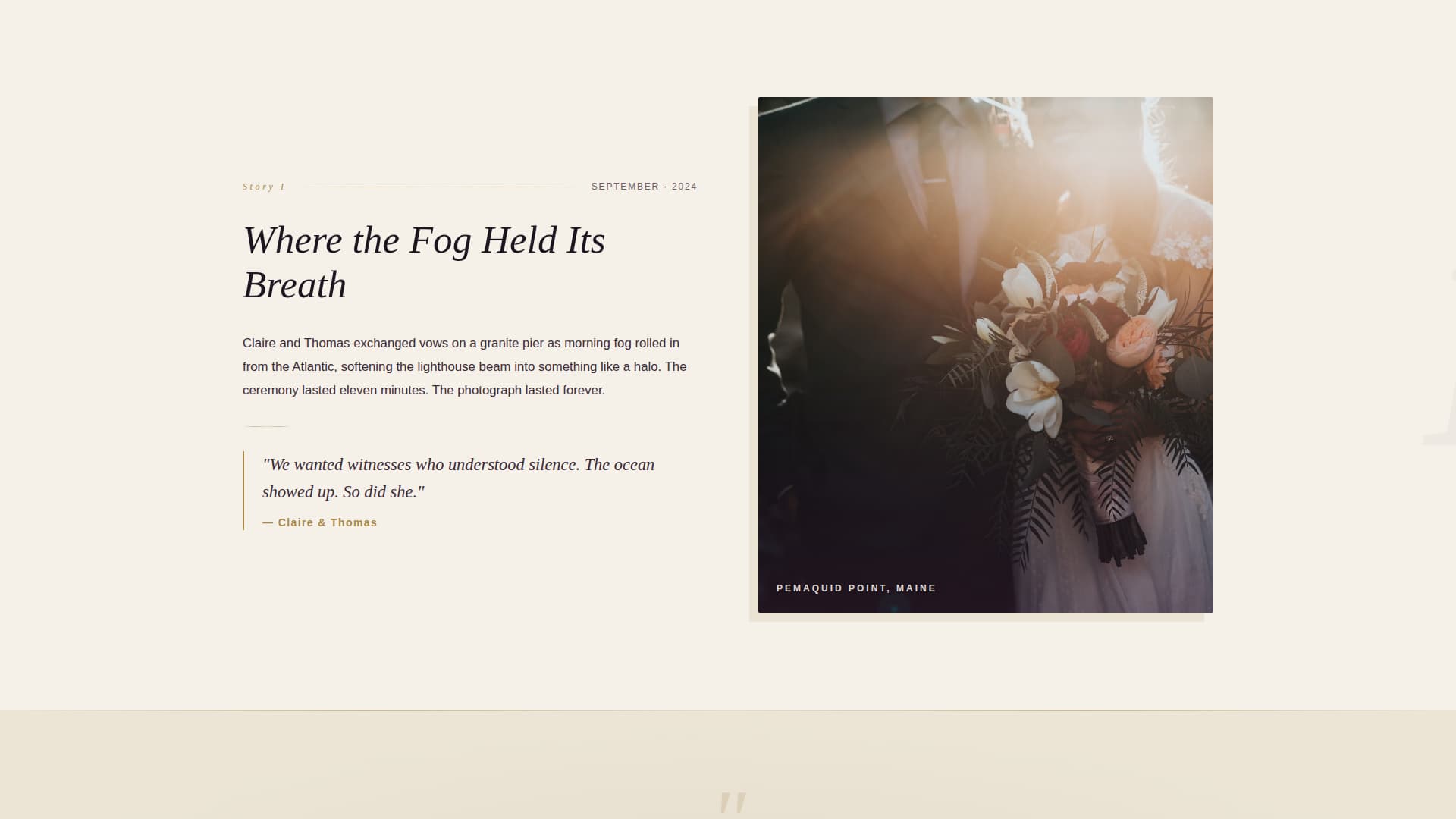 Voyage - Timeless Nautical Landing Page Template